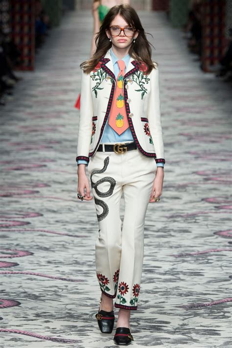 gucci outfit woman|gucci female suits.